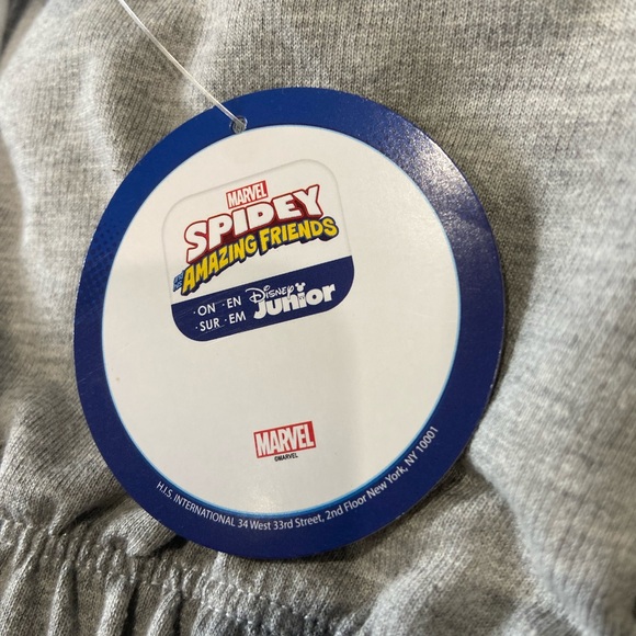 Marvel Spidey and Friends Red and Gray Kids 3 Piece Outfit - Picture 7 of 8